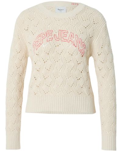 Pepe Jeans Pullover 'grace' - Weiß