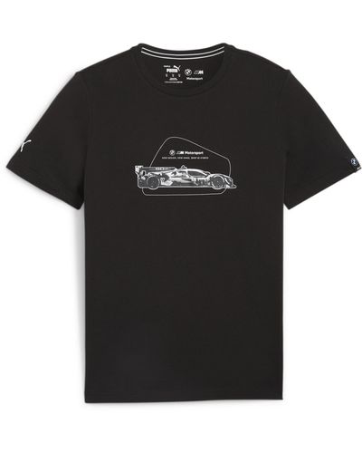 PUMA BMW M Motorsport ESS T-Shirt mit Grafik - Schwarz