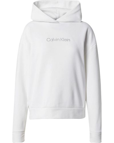 Calvin Klein Sweatshirt 'hero' - Weiß