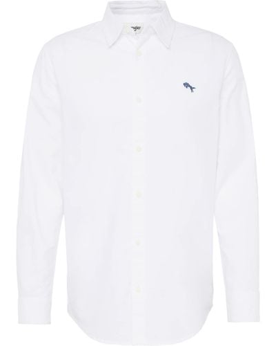 Wrangler Hemd 'ls shirt' - Weiß