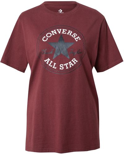 Converse T-shirt 'chuck taylor all star' - Rot