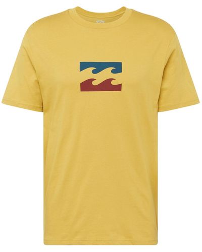 Billabong T-shirt 'team wave' - Gelb