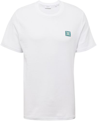 Les Deux T-shirt 'piece' - Weiß