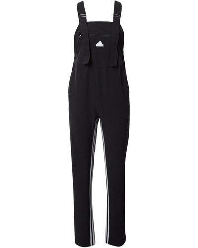 adidas Sporthose 'dance all-gender woven dungarees' - Schwarz