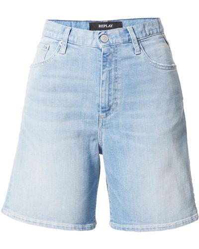 Replay High-waist-Jeans SHIRBEY (1-tlg) Weiteres Detail - Blau