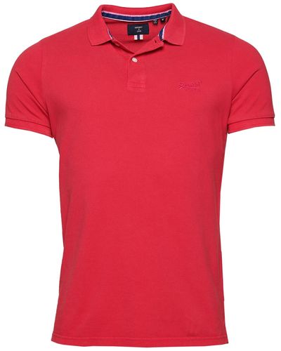 Superdry Shirt - Rot