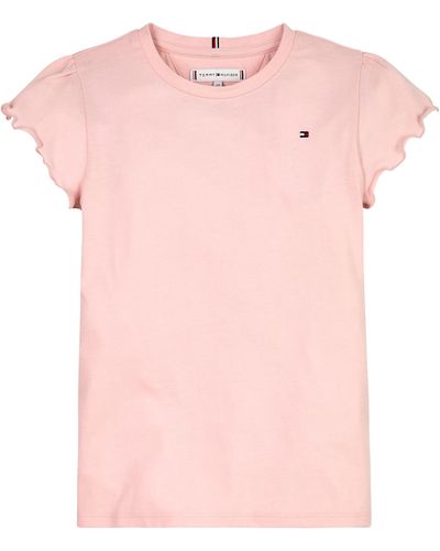 Tommy Hilfiger T-shirt 'essential' - Pink