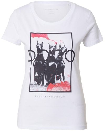 EINSTEIN & NEWTON T-shirt 'dogo' - Weiß
