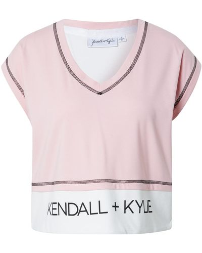 Kendall + Kylie Kendall + kylie t-shirt - Pink