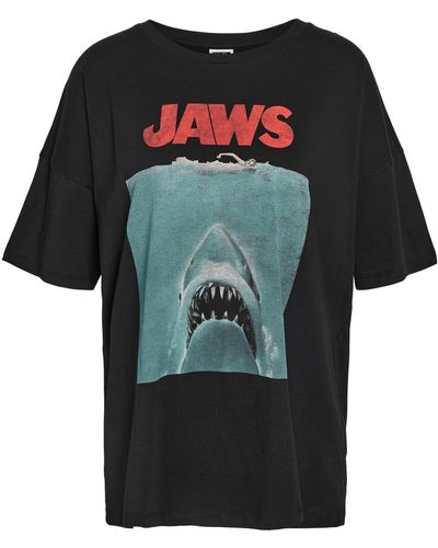Noisy May T-shirt 'ida jaws' - Schwarz