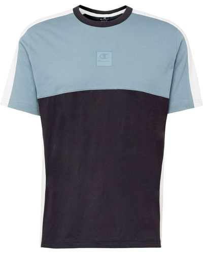 Champion T-Shirt (1-tlg) - Blau