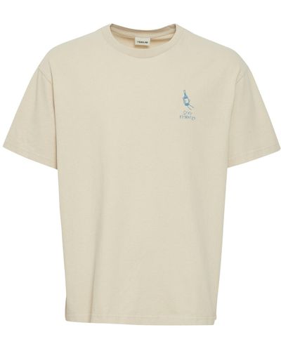 Solid Shirt 'ismail' - Weiß