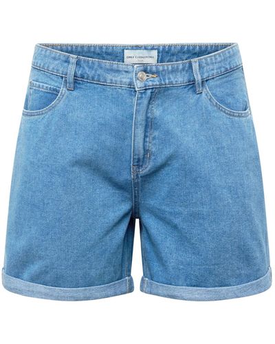 Only Carmakoma Shorts 'vega' - Blau