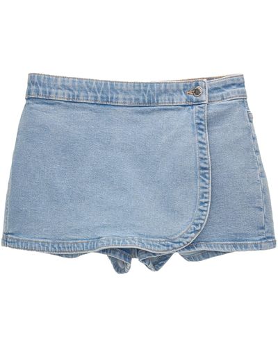 Pull&Bear Shorts - Blau