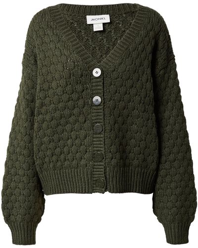 Monki Strickjacke - Grün