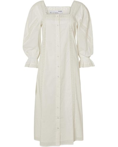 SELECTED Kleid 'selia' - Weiß