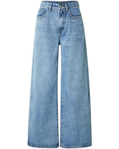 Nasty Gal Jeans 'there's nowhere for you' - Blau