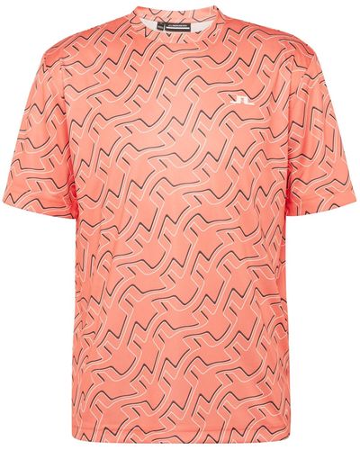 J.Lindeberg Sportshirt 'ade' - Pink