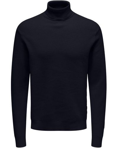 Only & Sons Pullover 'phil' - Blau