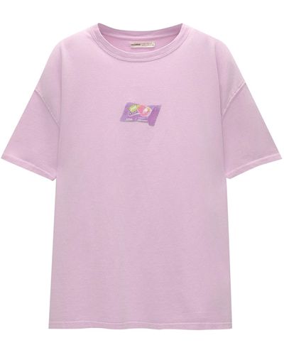 Pull&Bear T-shirt - Pink