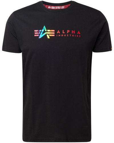 Alpha Industries T-shirt - Schwarz