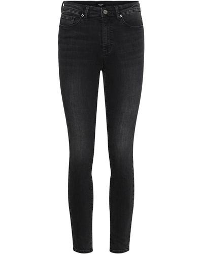 Vero Moda Skinny-fit-Jeans Sophia (1-tlg) Plain/ohne Details - Schwarz