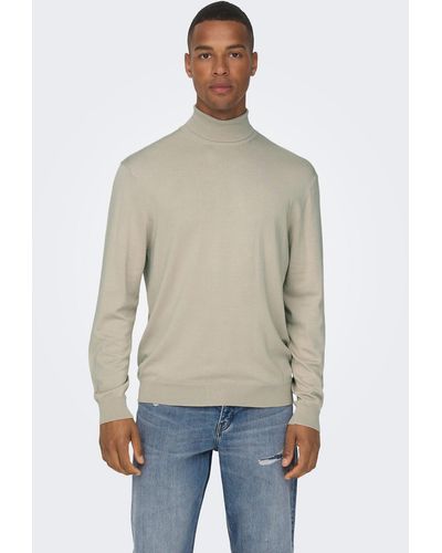 Only & Sons Pullover - Natur