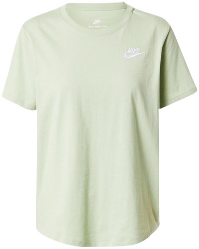 Nike T-shirt 'club essential' - Grün
