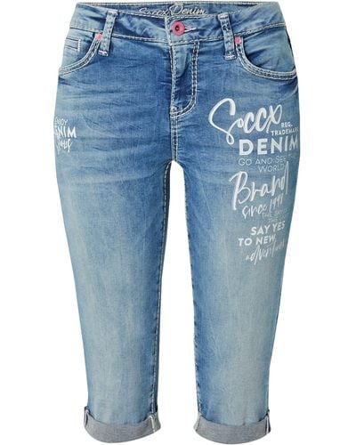 SOCCX Jeans 'ro:my' - Blau