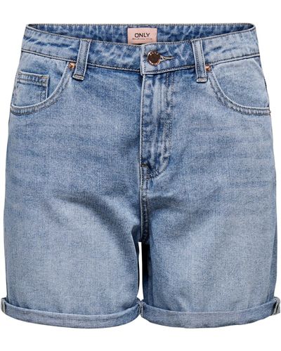 ONLY Shorts 'phine' - Blau
