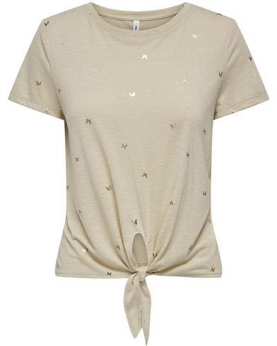 ONLY T-shirt 'isabella' - Natur