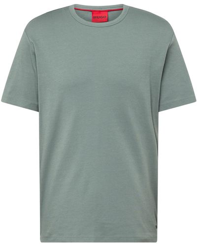 HUGO T-shirt 'dozy' - Grün