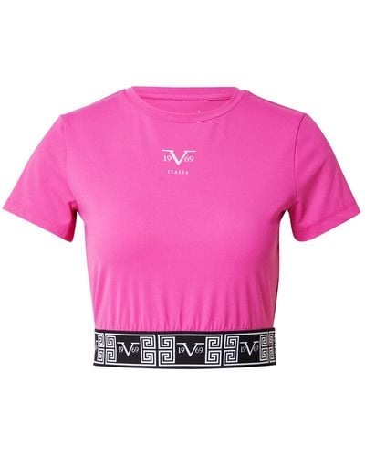 19V69 Italia by Versace T-shirt 'anna' - Pink