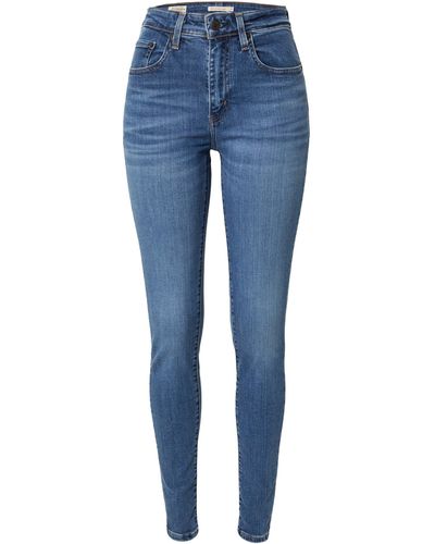 Levi's Jeans '721 high rise skinny' - Blau