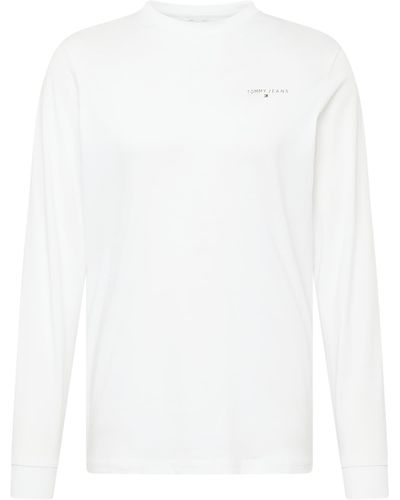 Tommy Hilfiger Shirt 'linear' - Weiß
