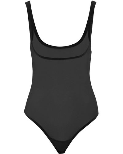 Wolford Wolford string body 'tulle forming' - Schwarz