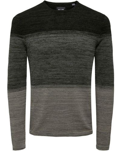 Only & Sons Only & sons pullover 'panter' - Grün
