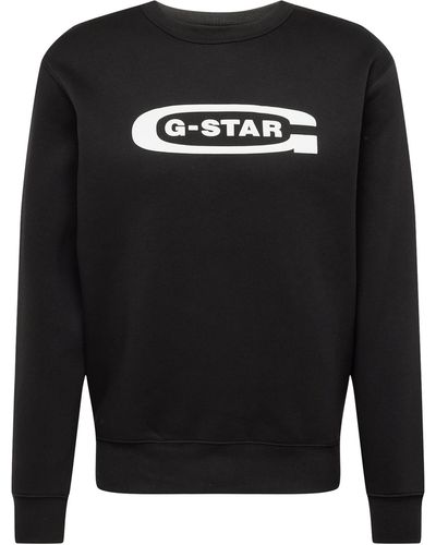 G-Star RAW Sweatshirt Old school (1-tlg) - Schwarz