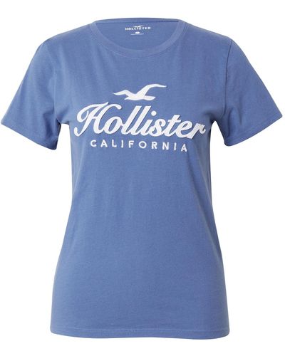 Hollister T-shirt 'tech' - Blau