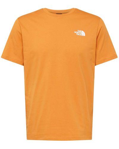 The North Face T-shirt 'redbox celebration' - Orange