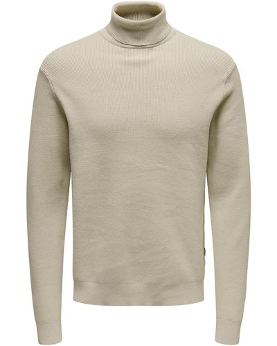 Only & Sons Pullover 'phil' - Natur