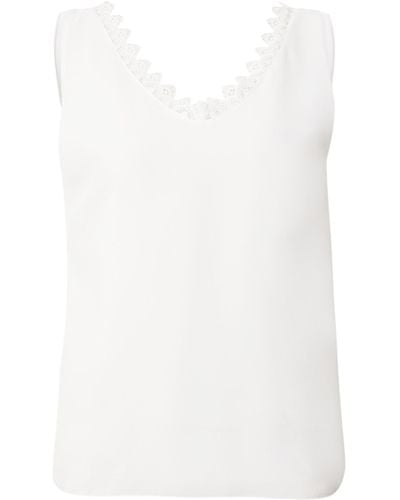 Hailys Damen - shirts & tops 'sl p tp ka44tie' - Weiß