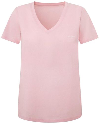 Pepe Jeans T-shirt 'lorette' - Pink
