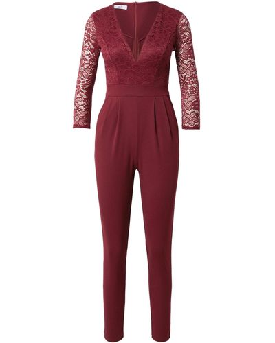 Wal-G Jumpsuit 'lee' - Rot