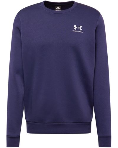 Under Armour Sportsweatshirt 'essential' - Blau