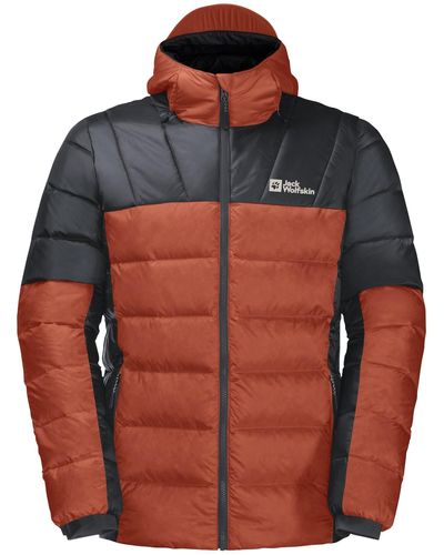 Jack Wolfskin Outdoorjacke 'nebelhorn' - Orange