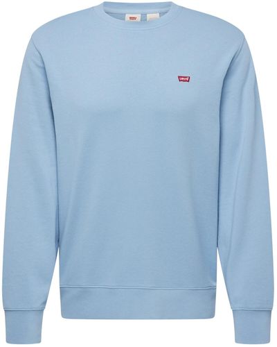 Levi's Sweatshirt 'original housemark' - Blau