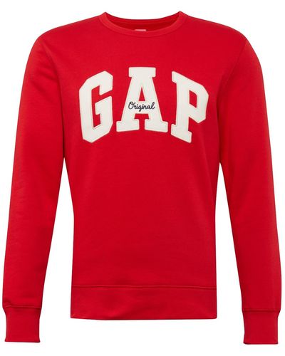 Gap Sweatshirt 'original arch' - Rot