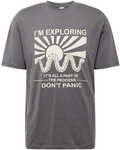 Springfield T-shirt 'reconsider' - Grau