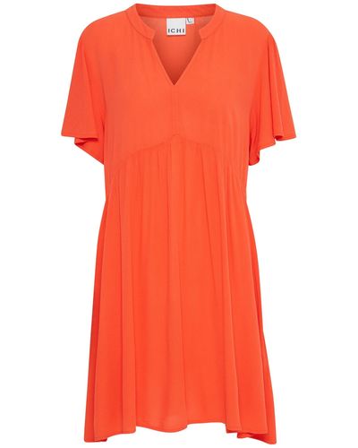 Ichi Kleid 'marrakech' - Orange